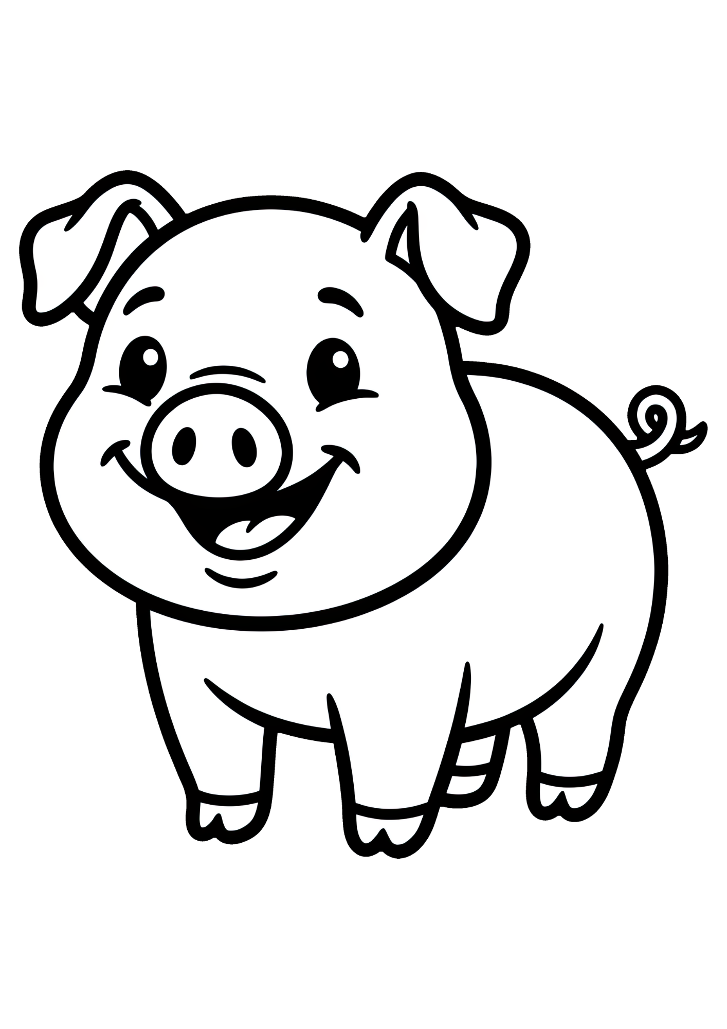 Animal Coloring Pages for kids: 20 Diverse Designs for Instant Digital Download